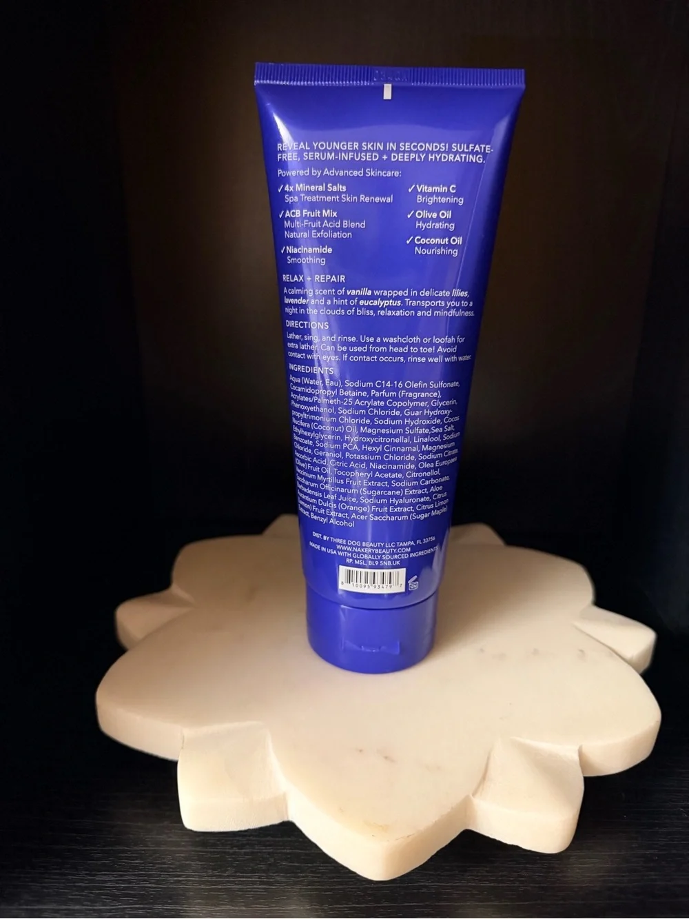 Nakery Beauty Magnesium Face, Body & Hair Wash - Sealed